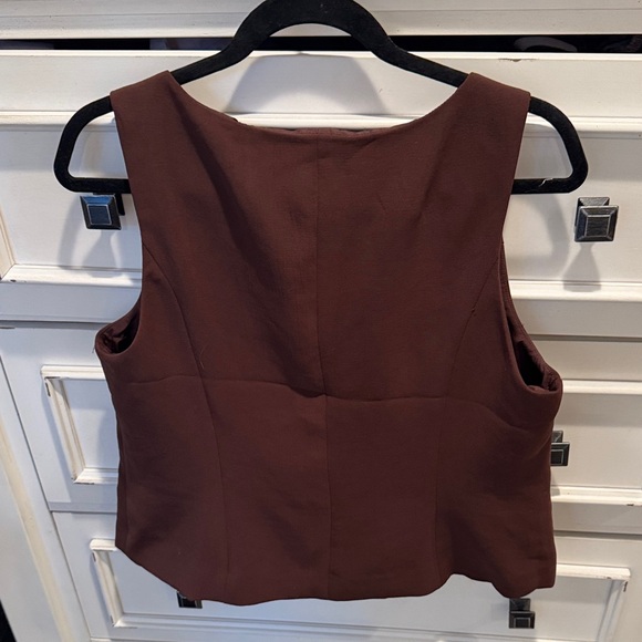 a new day Brown Button-Front Blouse - Picture 4 of 4